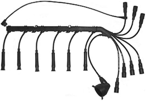 Kit de câbles d'allumage BBT ZK0906i