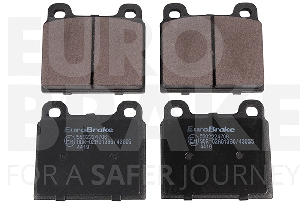 Kit de plaquettes de frein, frein à disque EUROBRAKE 5502224706