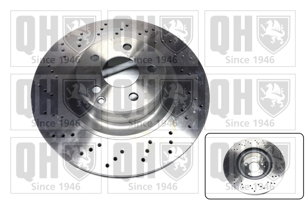 Disque de frein QUINTON HAZELL BDC5343