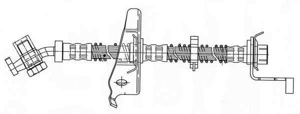 Flexible de frein CEF 511914