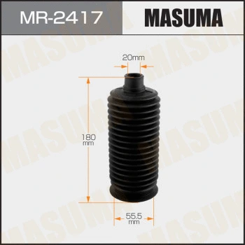 Joint-soufflet, direction MASUMA MR-2417