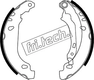 Jeu de mâchoires de frein fri.tech. 1079.191