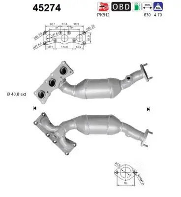 Catalyseur AS 45274
