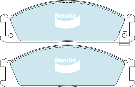 Kit de plaquettes de frein, frein à disque BENDIX-SEA DB438 MKT