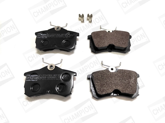Kit de plaquettes de frein, frein à disque CHAMPION 572478CH