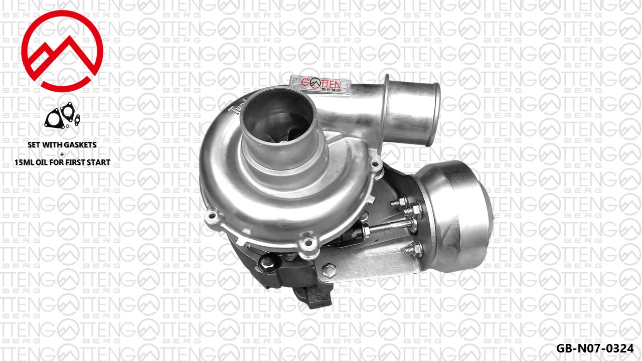 Turbocompresseur, suralimentation OES PARTS GB-N07-0324