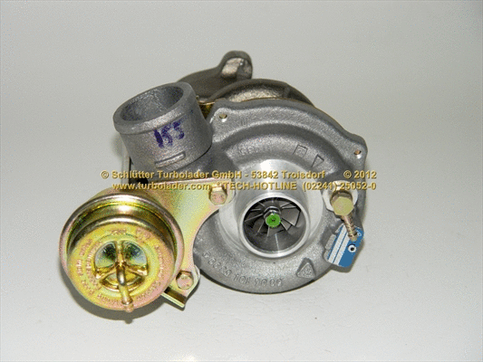 Turbocompresseur, suralimentation SCHLÜTTER TURBOLADER 172-06490