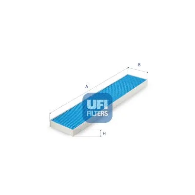Filtre, air de l'habitacle UFI 34.118.00