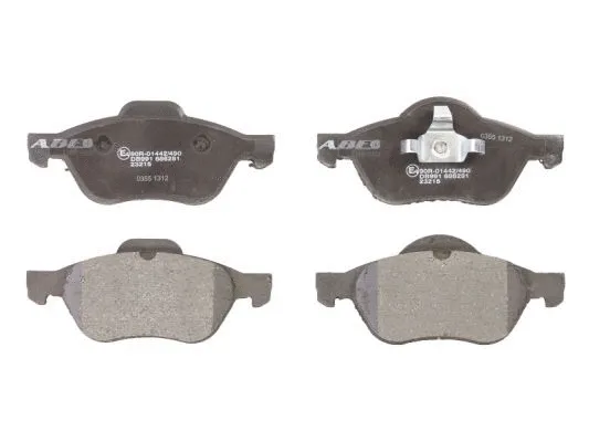 Kit de plaquettes de frein, frein à disque ABE C1R019ABE