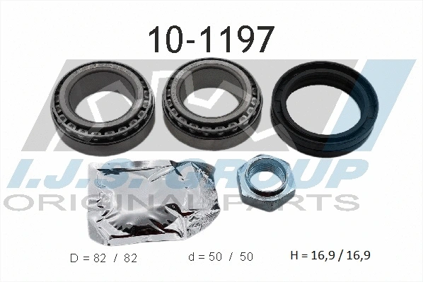 Kit de roulements de roue IJS GROUP 10-1197