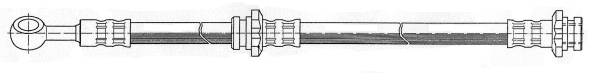 Flexible de frein CEF 511760
