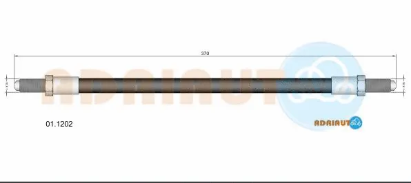 Flexible de frein ADRIAUTO 01.1202