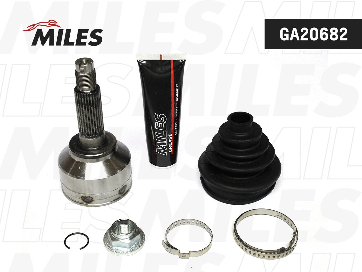 Jeu de joints, arbre de transmission MILES GA20682