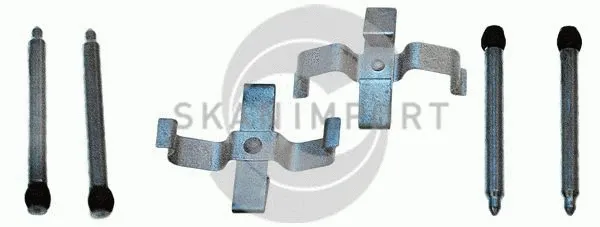 Kit d'accessoires, plaquette de frein à disque SKANIMPORT MO 1266