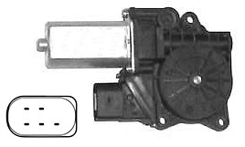 Moteur électrique, lève-vitre DOGA 100866