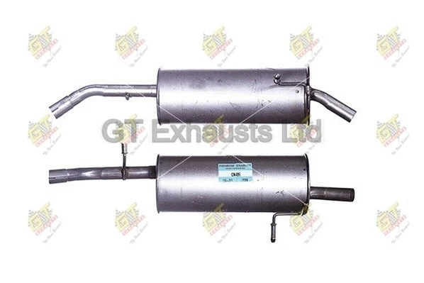 Silencieux arrière GT Exhausts GCN578