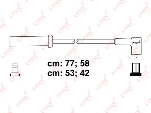Kit de câbles d'allumage LYNXAUTO SPC6813