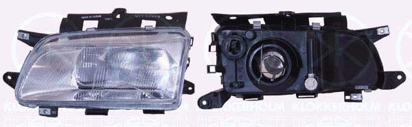 Projecteur principal KLOKKERHOLM 05500144