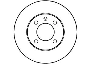 Disque de frein ABTEX BD583V