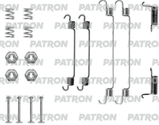 Kit d'accessoires, mâchoire de frein PATRON PSRK0251