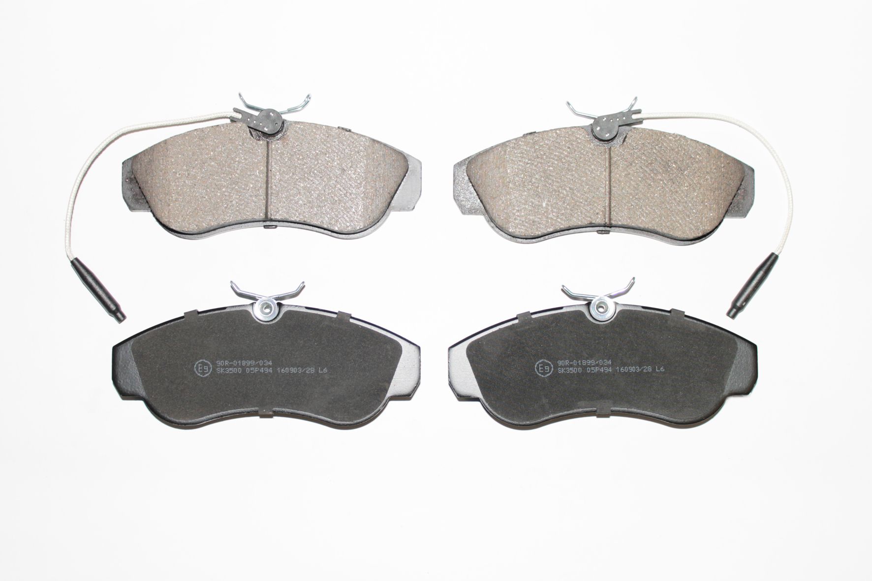 Kit de plaquettes de frein, frein à disque TECDRIVE TPF0206