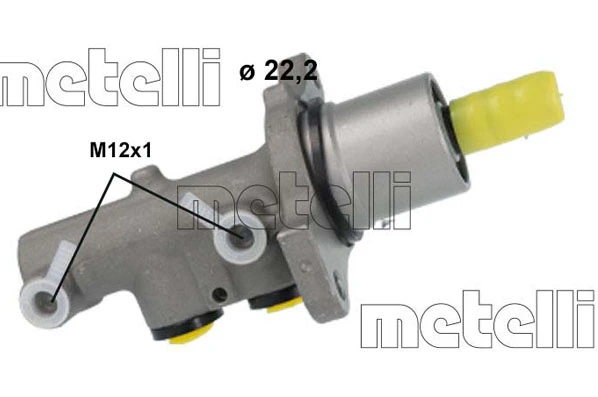 Maître-cylindre de frein METELLI 05-1237