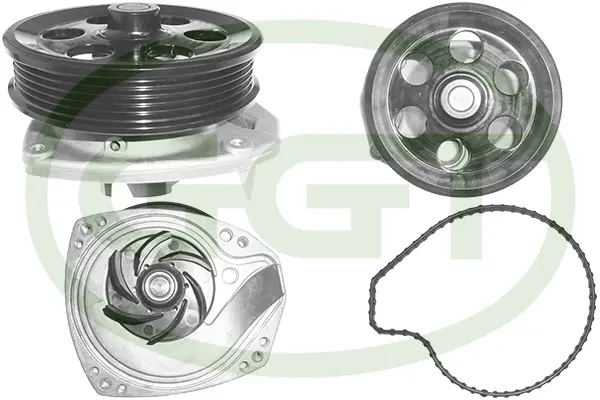 Pompe à eau, refroidissement du moteur GGT PA12790