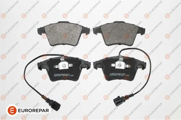 Kit de plaquettes de frein, frein à disque EUROREPAR 1639380280
