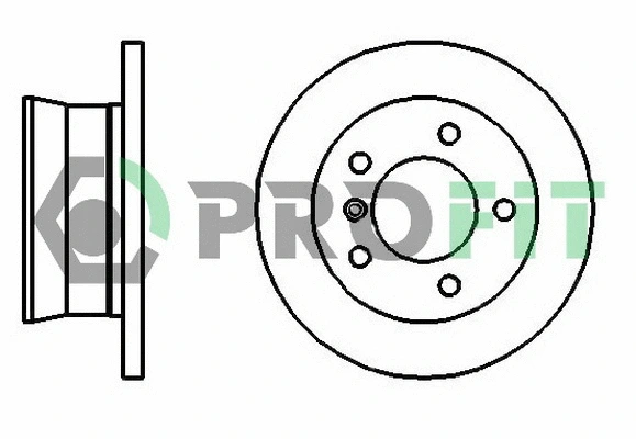 Disque de frein PROFIT 5010-2001