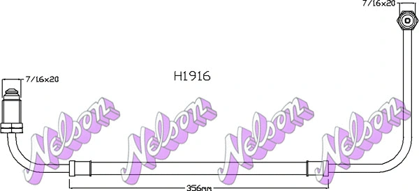 Tuyau d'embrayage BROVEX-NELSON H1916