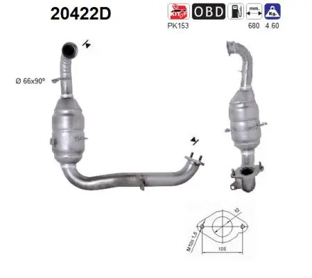 Catalyseur AS 20422D