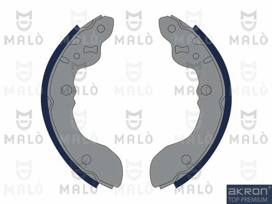 Jeu de mâchoires de frein AKRON-MALÒ 1390336