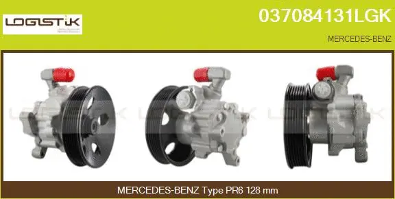 Pompe hydraulique, direction LGK 037084131LGK