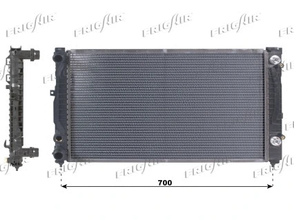 Radiateur, refroidissement du moteur FRIGAIR 0110.3008