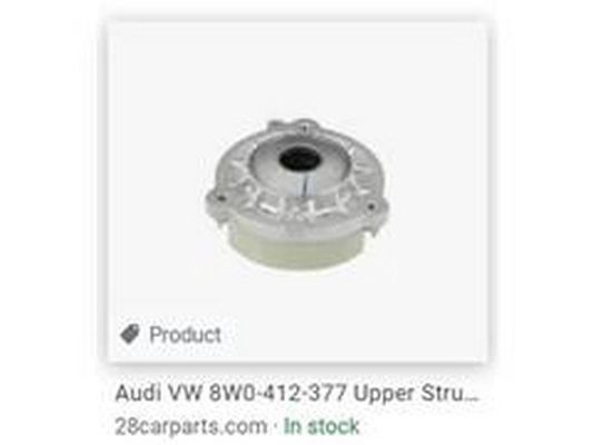 Coupelle de suspension ZPY 8W0 412 377