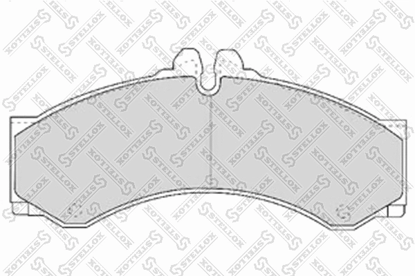 Kit de plaquettes de frein, frein à disque STELLOX 85-01415-SX