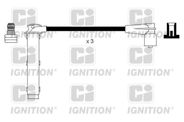 Kit de câbles d'allumage QUINTON HAZELL XC1141