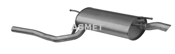 Silencieux arrière ASMET 20.004