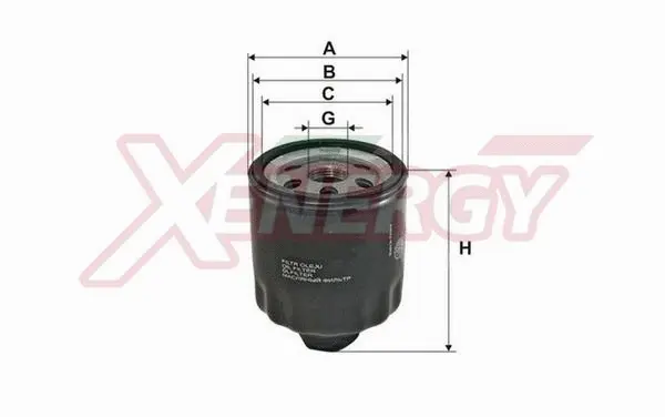 Filtre à huile AP XENERGY X153126