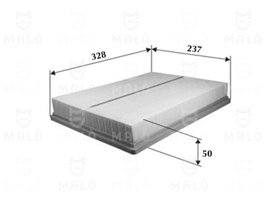 Filtre à air AKRON-MALÒ 1500494
