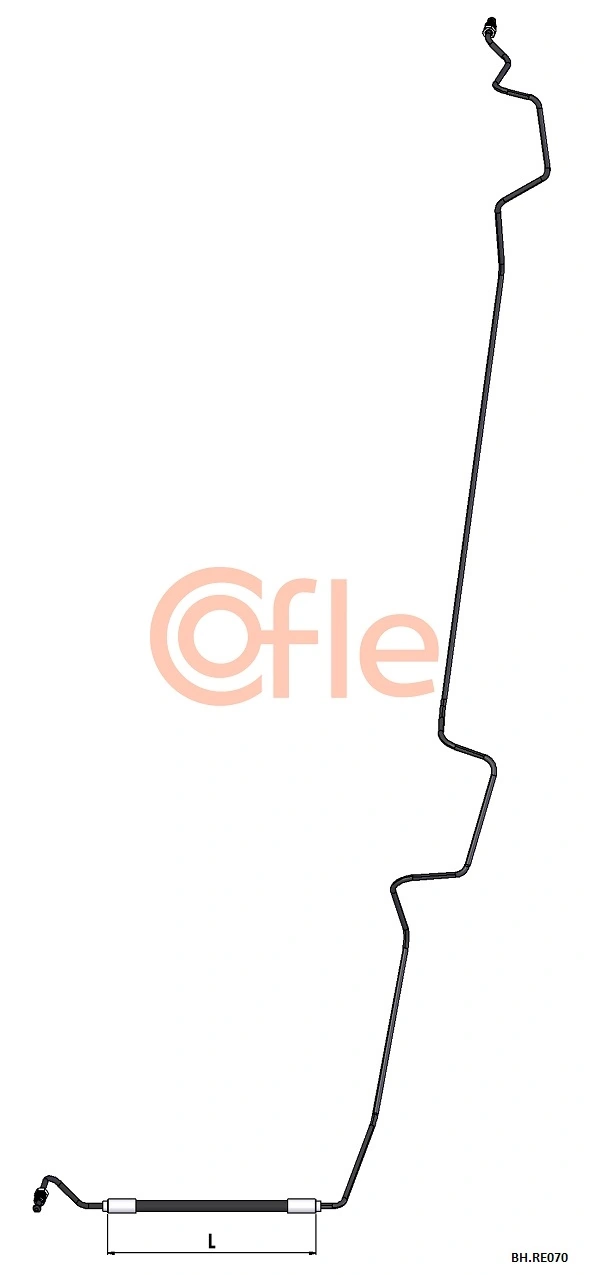 Flexible de frein COFLE 92.BH.RE070