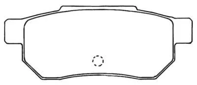 Kit de plaquettes de frein, frein à disque AISIN ASN-217