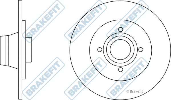 Disque de frein APEC SDK6657
