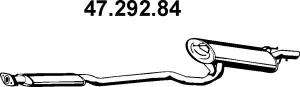 Silencieux arrière EBERSPÄCHER 47.292.84