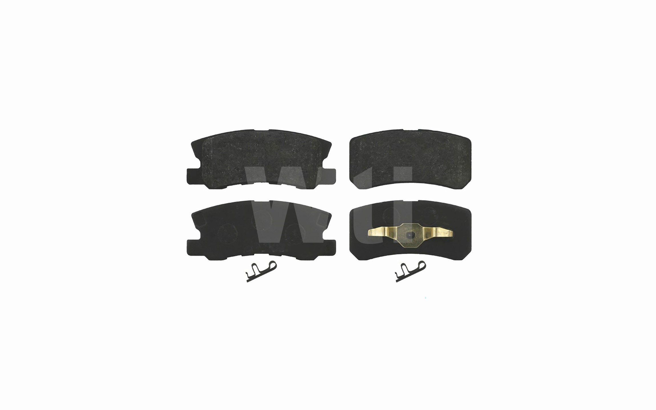 Kit de plaquettes de frein, frein à disque Wti Automotive K711090