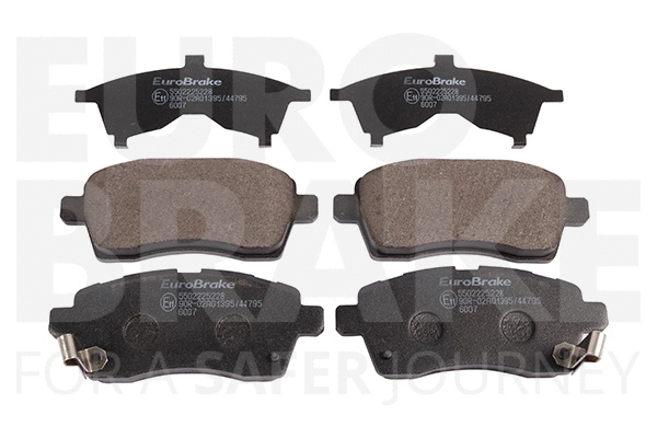 Kit de plaquettes de frein, frein à disque EUROBRAKE 5502225228