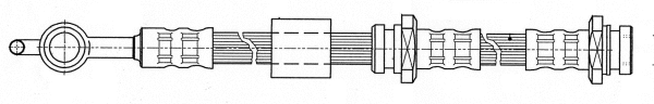 Flexible de frein CEF 511831