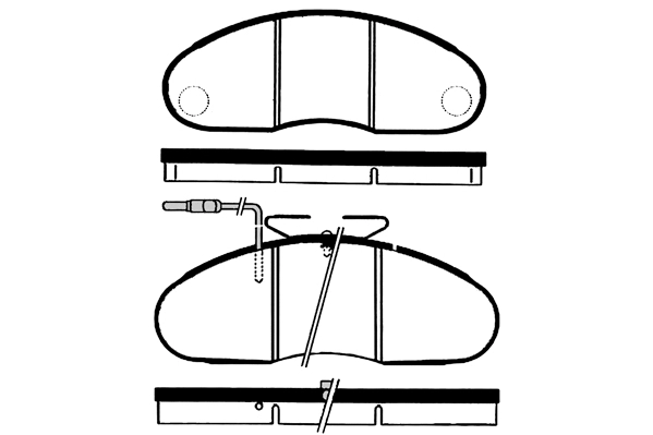 Kit de plaquettes de frein, frein à disque RAICAM RA.0547.0