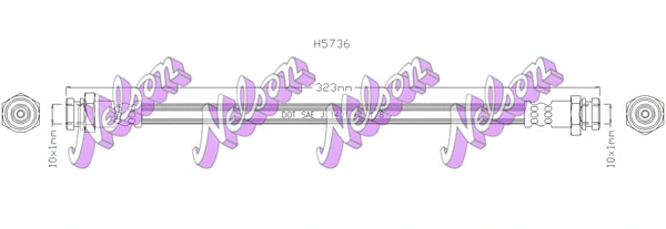 Flexible de frein KAWE H5736