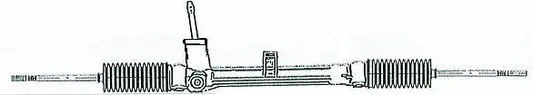 Crémaillère de direction SERCORE 14326